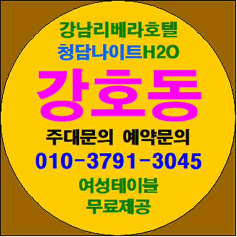 청담강남나이트클럽